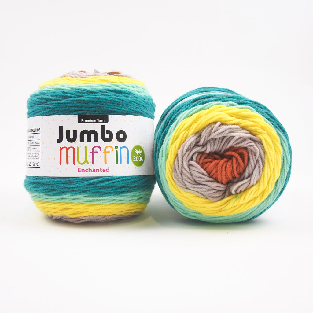 Jumbo Muffin Cake Yarn 200g