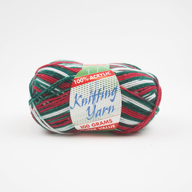 Yatsal Knitting Yarn 8 ply 100g - Multicolour