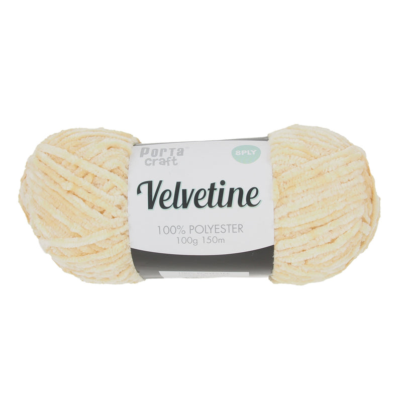 Porta Craft Velvetine Chenille Yarn 100g