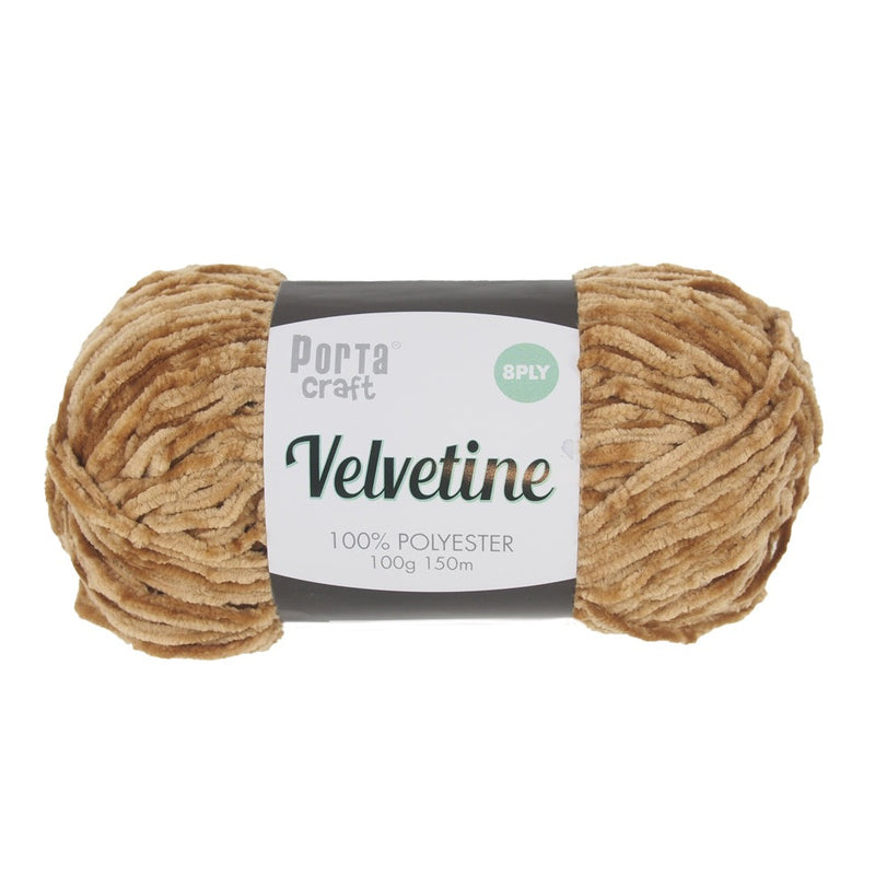 Porta Craft Velvetine Chenille Yarn 100g