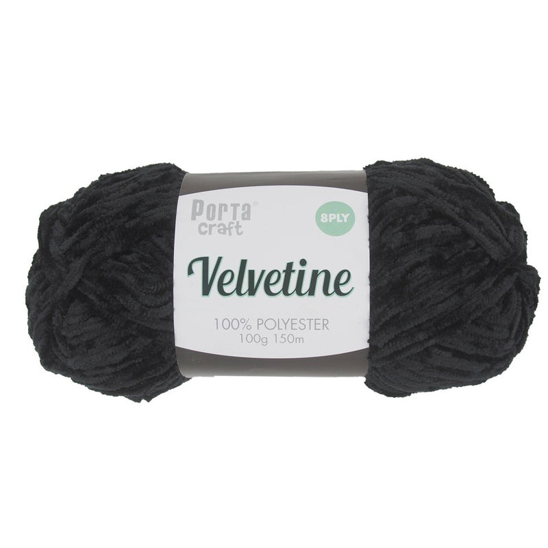 Porta Craft Velvetine Chenille Yarn 100g