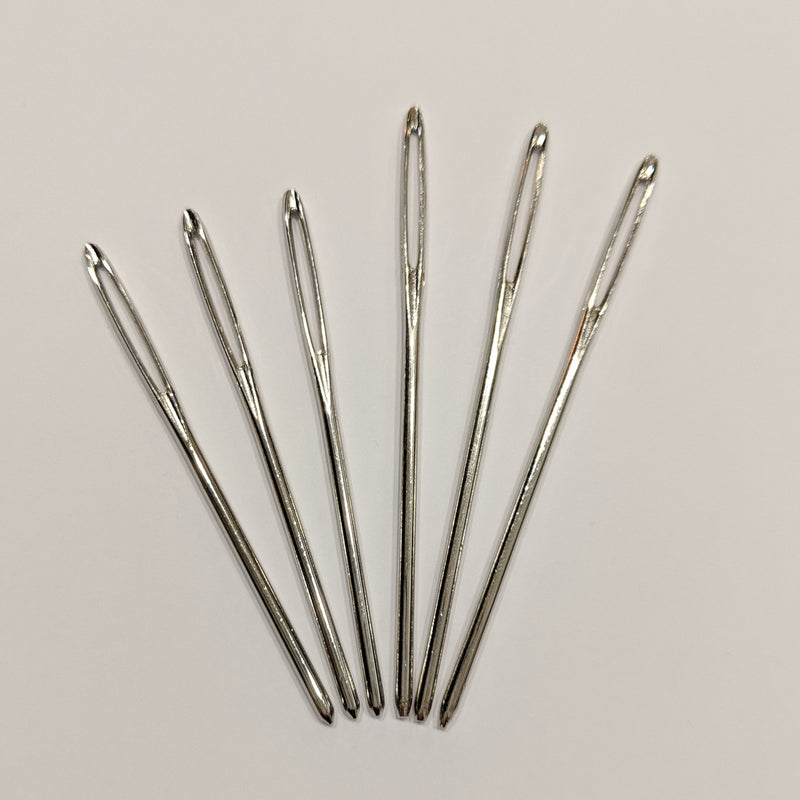 Metal Tapestry Darning Needles 6pk - Oz Yarn