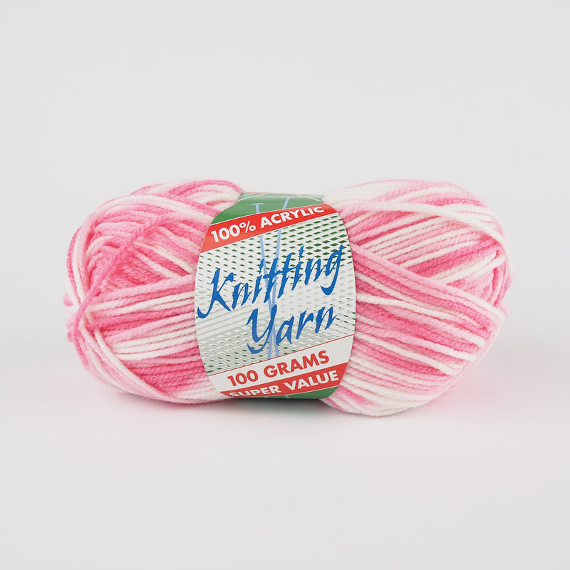 Yatsal Knitting Yarn 8 ply 100g - Multicolour - Oz Yarn