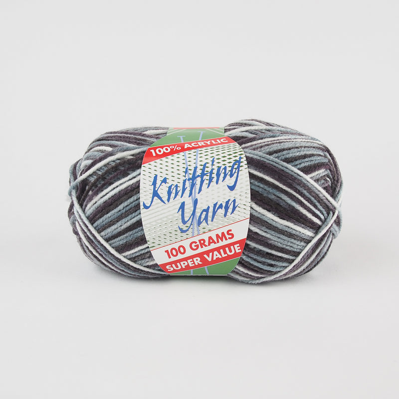 Yatsal Knitting Yarn 8 ply 100g - Multicolour - Oz Yarn