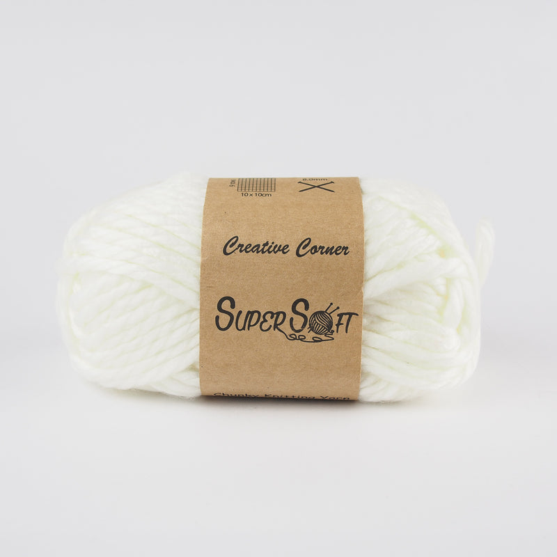 Creative Corner Supersoft Chunky Yarn (12 colours available) - Oz Yarn