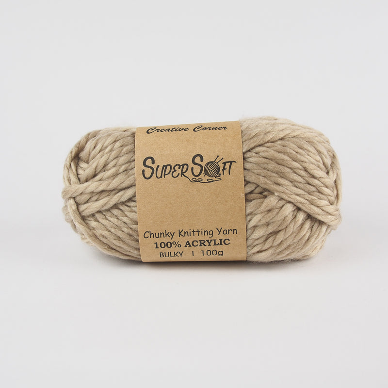 Creative Corner Supersoft Chunky Yarn (12 colours available) - Oz Yarn