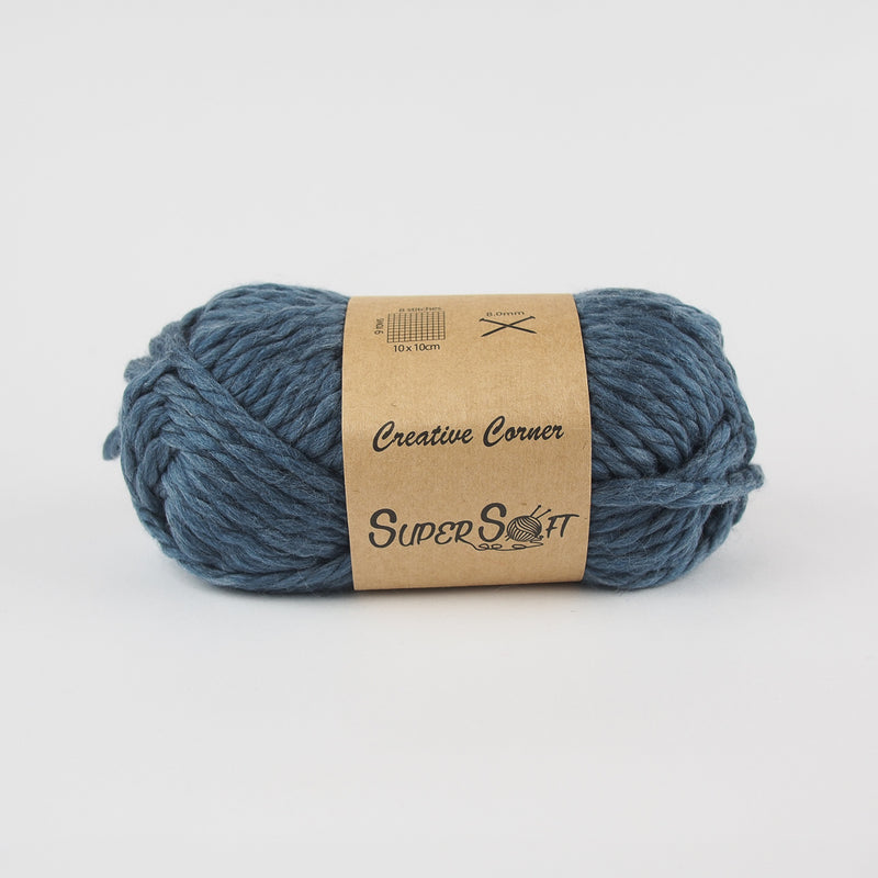 Creative Corner Supersoft Chunky Yarn (12 colours available) - Oz Yarn