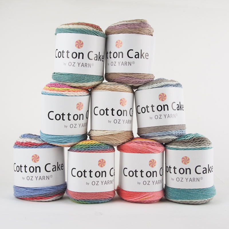 Cotton Yarn Cakes 100g - Oz Yarn