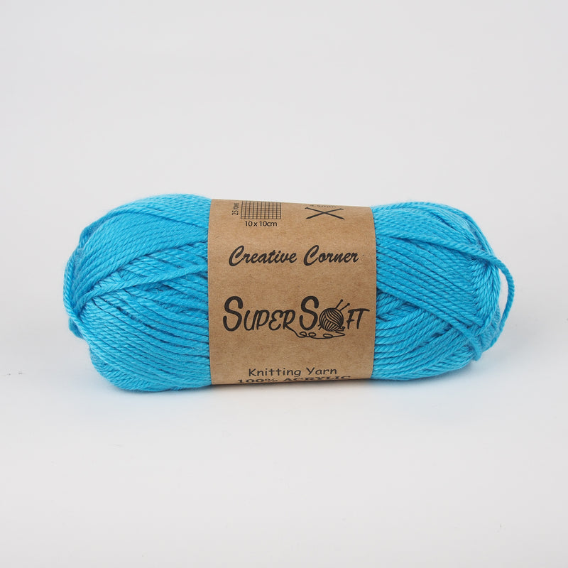 Creative Corner Super Soft yarn 8 ply 100g (35 colours available) - Oz Yarn