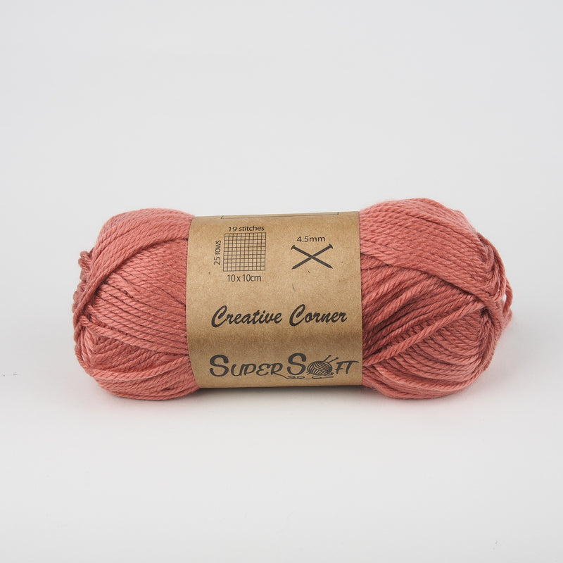 Creative Corner Super Soft yarn 8 ply 100g (35 colours available) - Oz Yarn