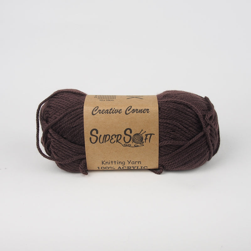 Creative Corner Super Soft yarn 8 ply 100g (35 colours available) - Oz Yarn