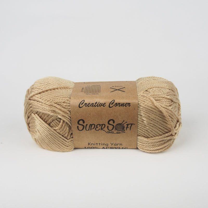 Creative Corner Super Soft yarn 8 ply 100g (35 colours available) - Oz Yarn