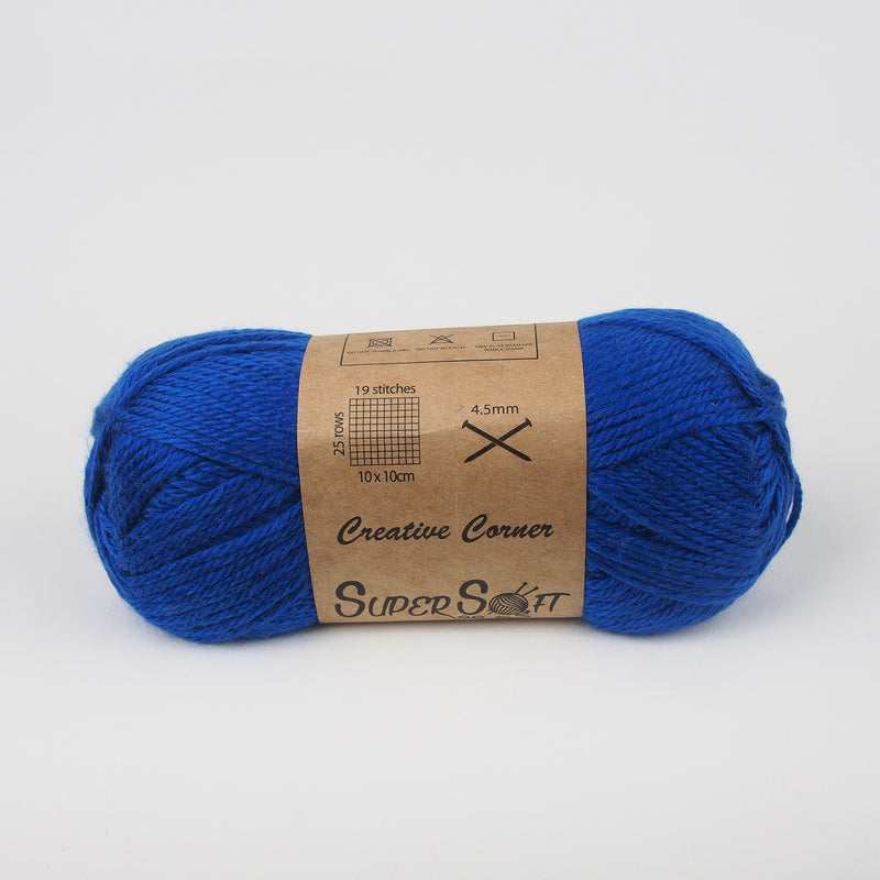 Creative Corner Super Soft yarn 8 ply 100g (35 colours available) - Oz Yarn