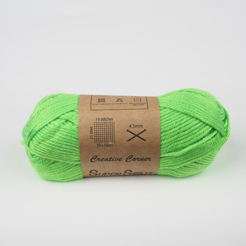 Creative Corner Super Soft yarn 8 ply 100g (35 colours available) - Oz Yarn