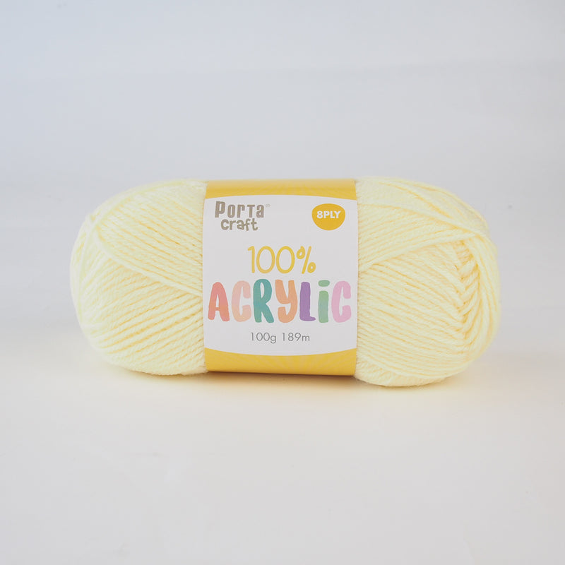 Porta Craft 100% acrylic 8ply - Oz Yarn