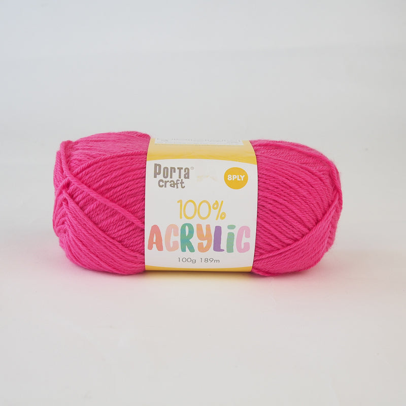 Porta Craft 100% acrylic 8ply - Oz Yarn