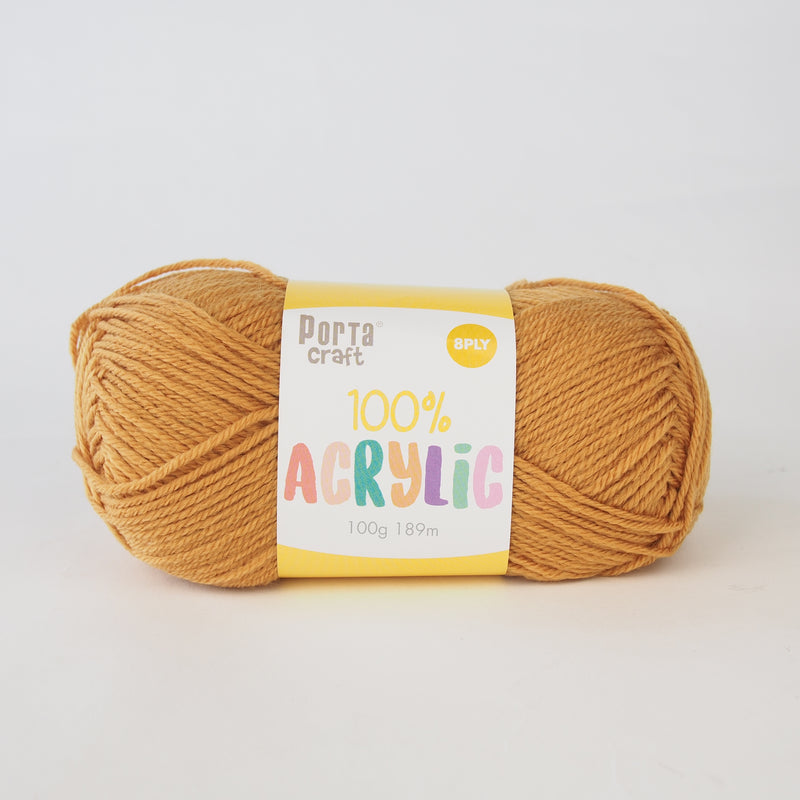 Porta Craft 100% acrylic 8ply - Oz Yarn