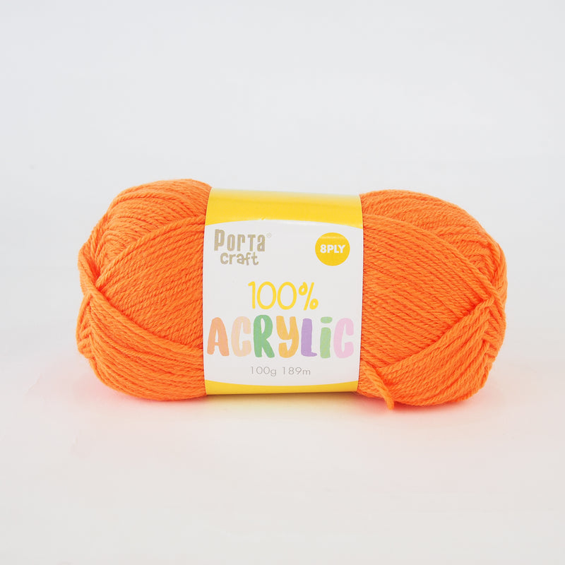 Porta Craft 100% acrylic 8ply - Oz Yarn