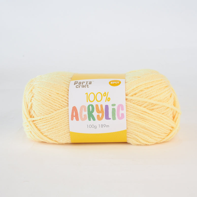 Porta Craft 100% acrylic 8ply - Oz Yarn