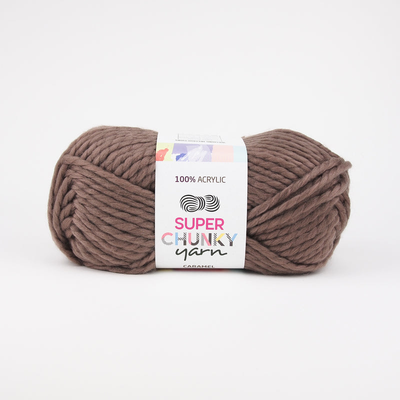 Super Chunky Acrylic Yarn 100g (14 Colours available) - Oz Yarn