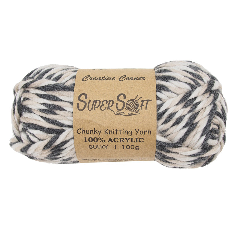 Creative Corner Supersoft Chunky Yarn 100g