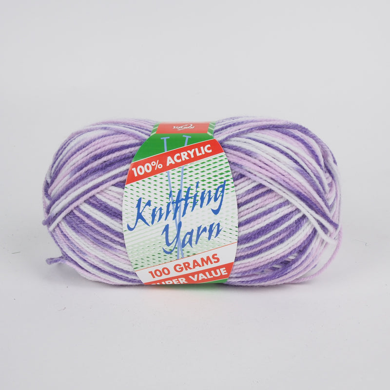 Yatsal Knitting Yarn 8 ply 100g - Multicolour - Oz Yarn