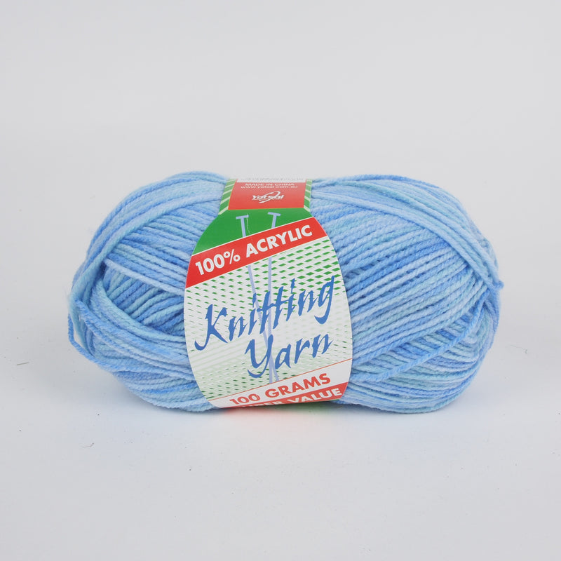 Yatsal Knitting Yarn 8 ply 100g - Multicolour - Oz Yarn