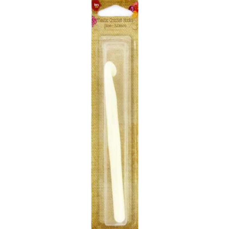 Porta Craft Jumbo Plastic Crochet Hook - White